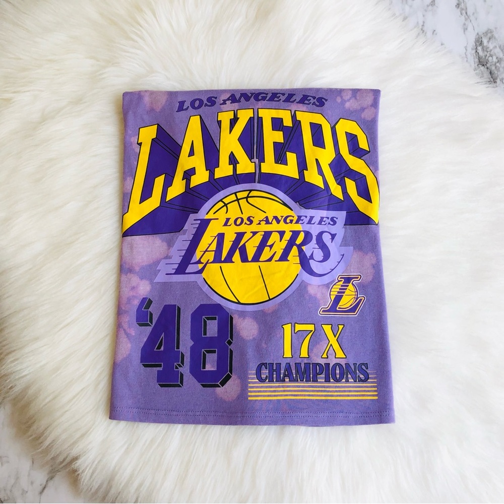 Women’s Los Angeles Lakers Crop Top Size XL